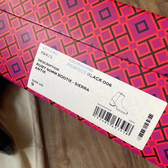 TORY BURCH Ruby 90mm Bootie in Perfect Black - Picture 6 of 6